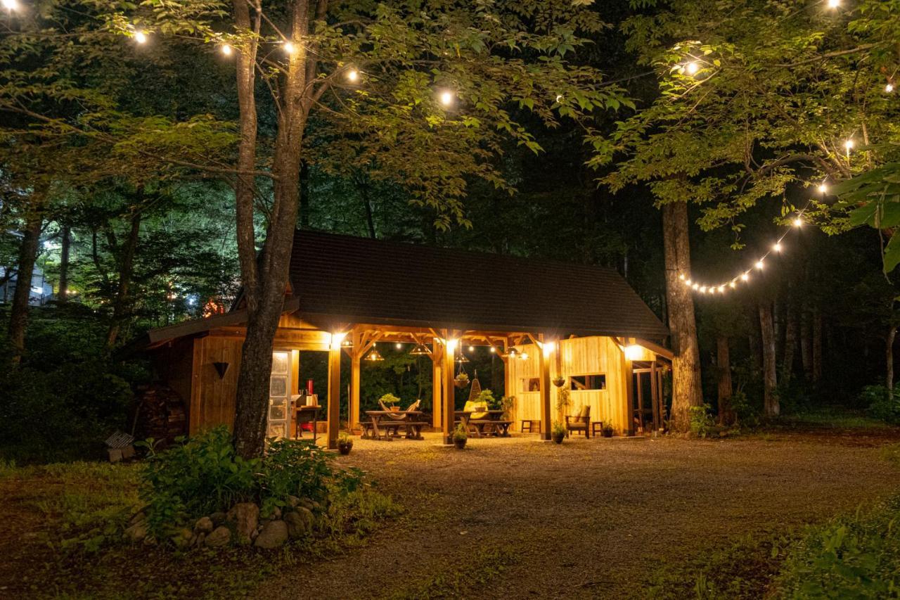 Kizuna Lodge & Bbq Centre Хакуба Екстер'єр фото